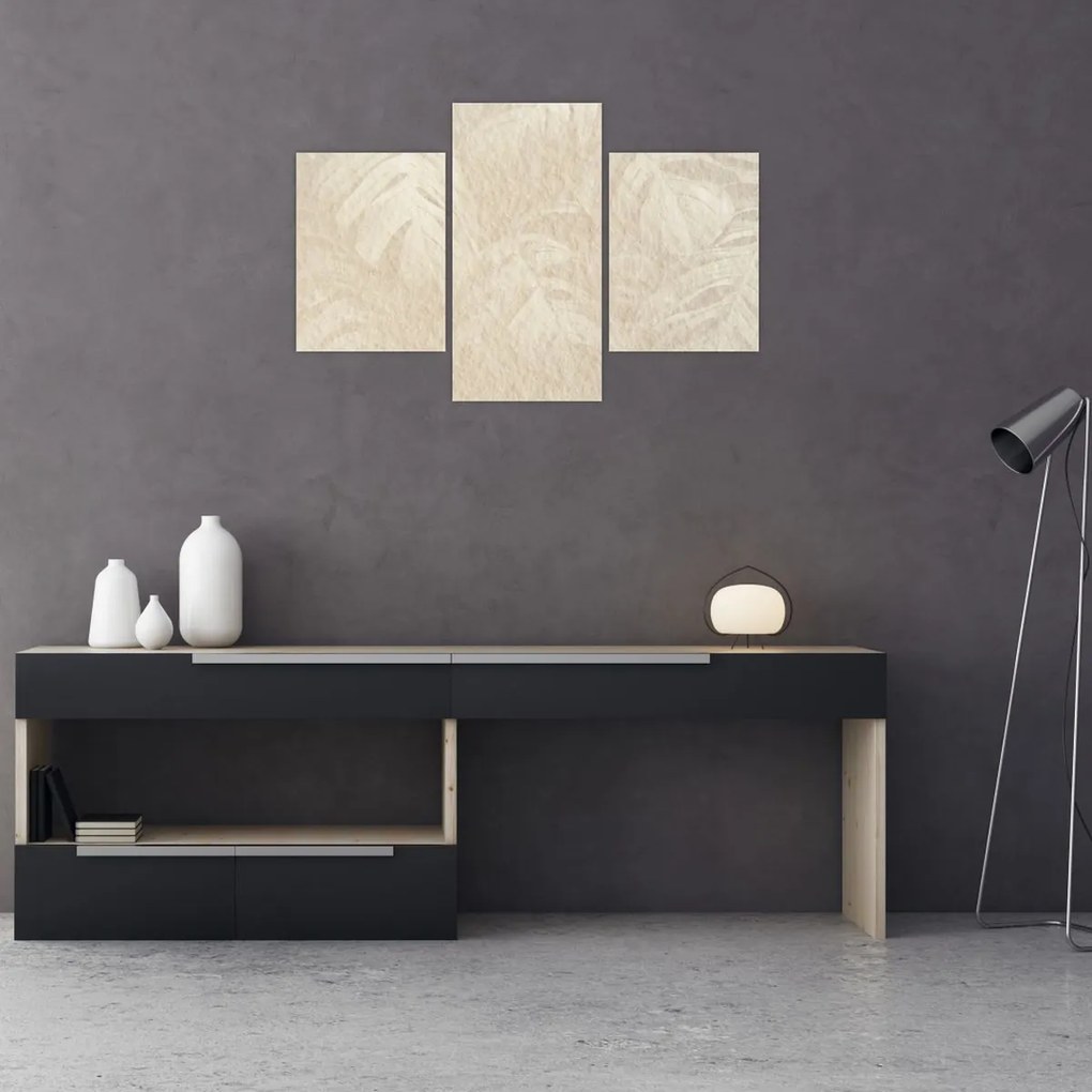 Tablou - Frunze în textură (90x60 cm)