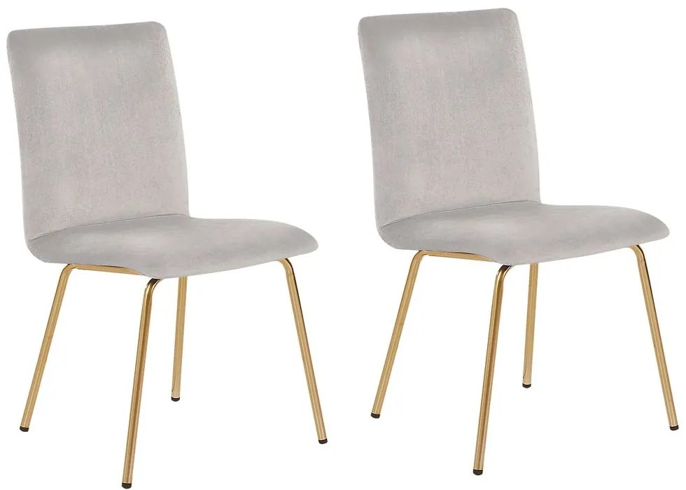 Set 2 buc. scaune pentru sufragerie Rundo (gri). 1010067