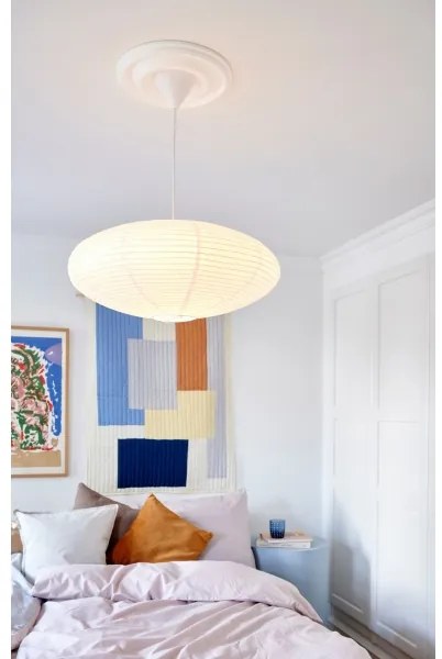 Nordlux - Abajur VILLO E27, Ø 60 cm, alb