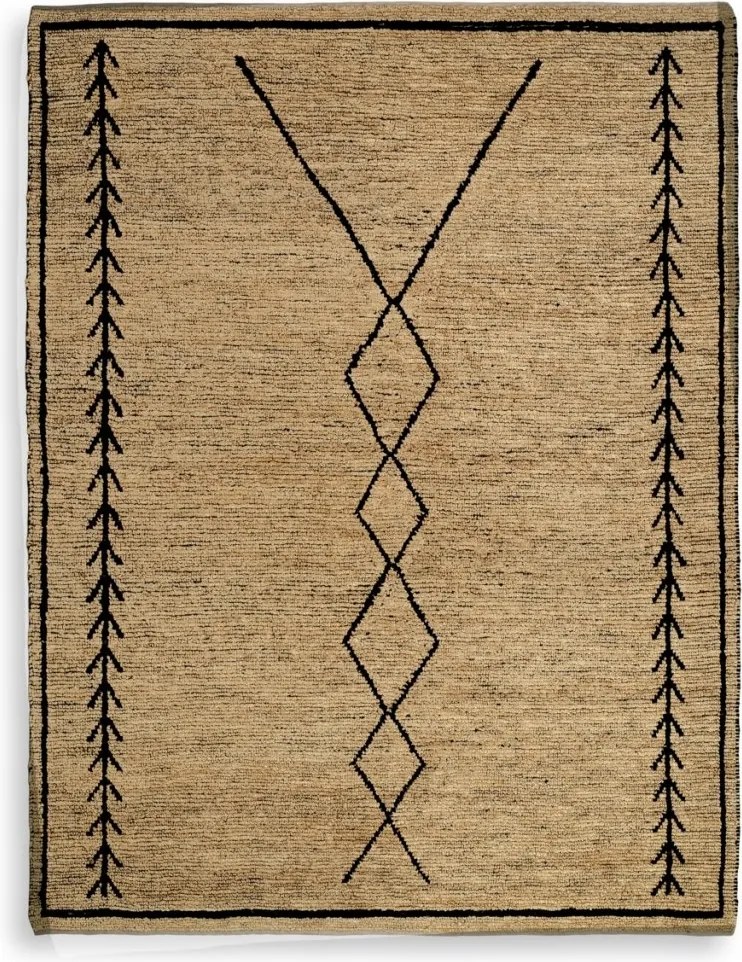 Covor LUX realizat manual din iuta Thornfield 300x400cm