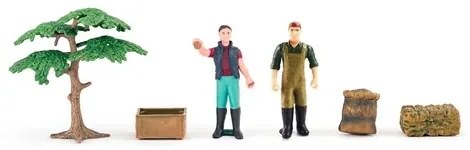 Set de cai cu accesorii Faunica