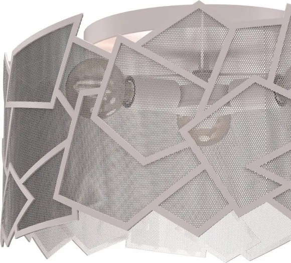 Plafonieră CAMO 3xE27/15W/230V, Ø 49,5 cm, bej