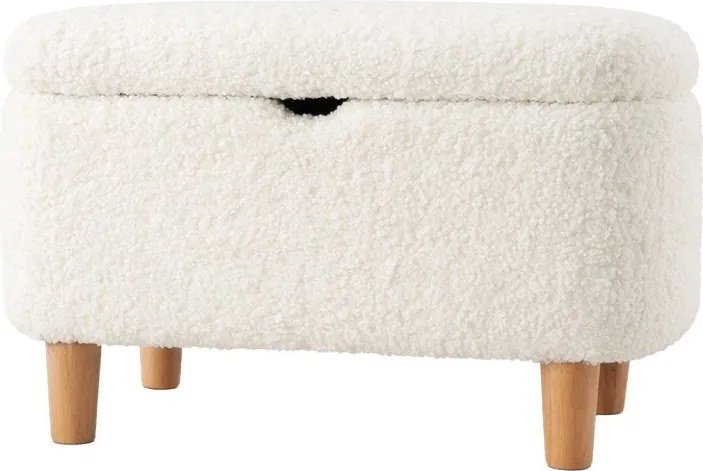 Bancă de copii albă Moouv – Hanah Home