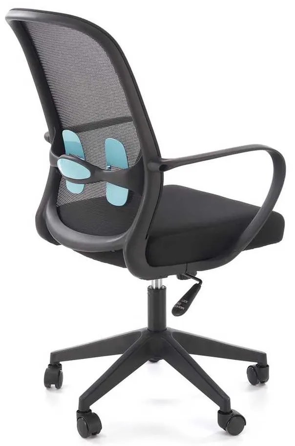 Scaun de birou Baldwin, negru