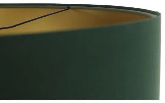 Lustră pe cablu TWIST 1xE27/60W/230V verde/auriu