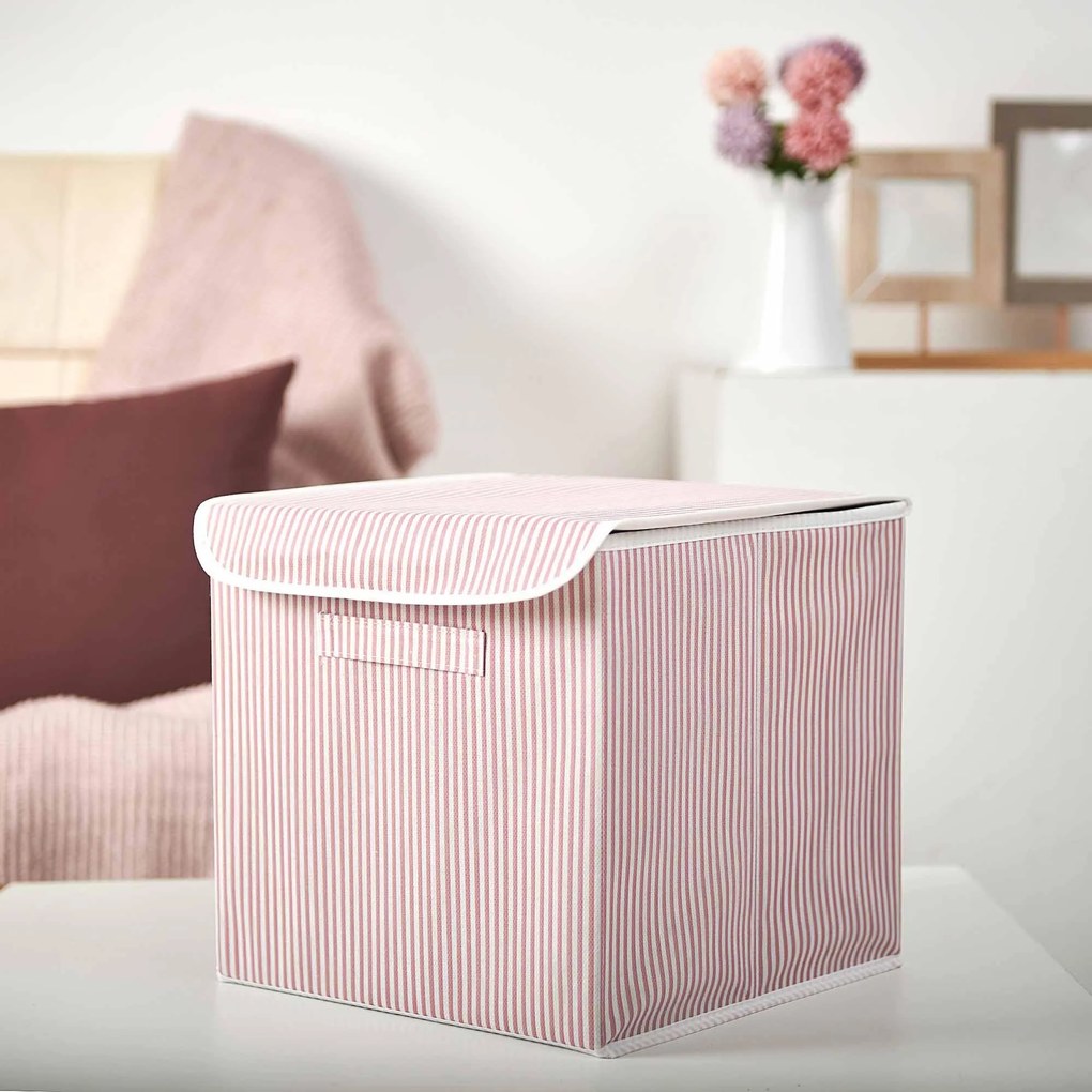 Cutie de depozitare din pâslă, Aberto Design, Culoare: Pudra