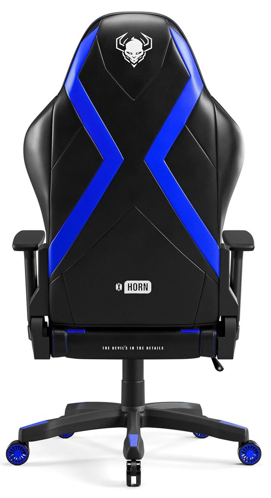 Scaun gaming Diablo X-Horn 2.0 Normal Size, negru-albastru