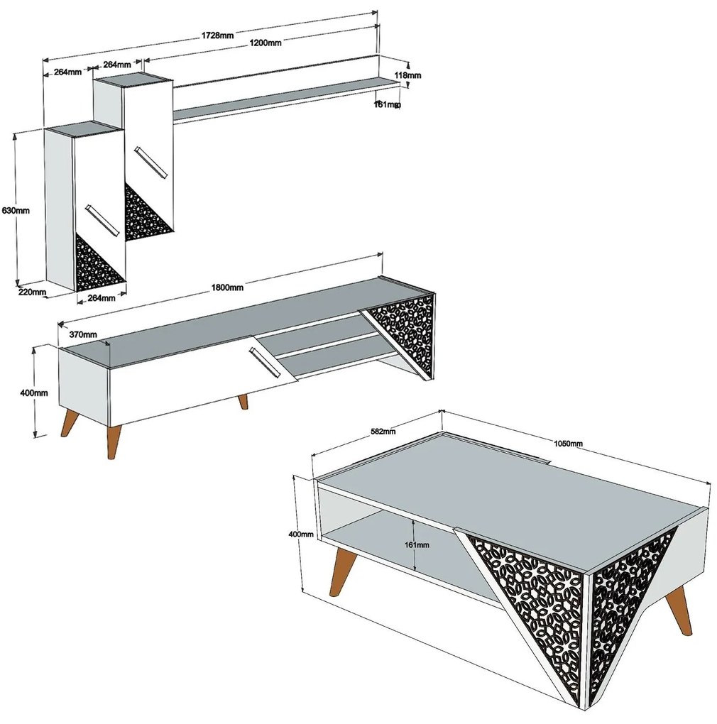 Mobilier living Berny (Nuc). 1089106