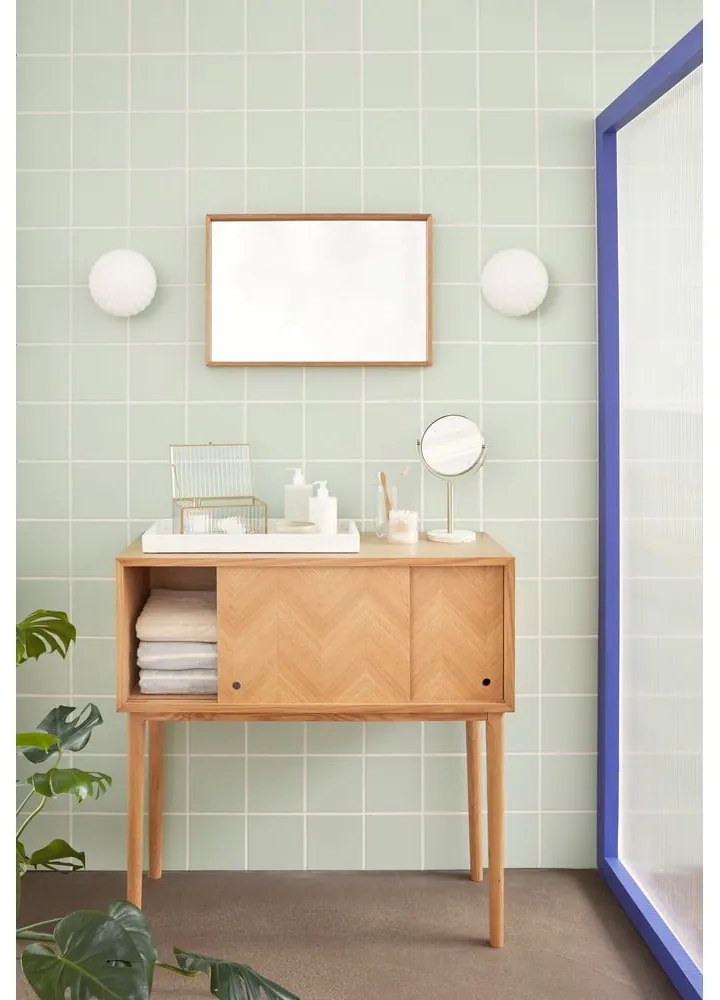 Aplică de perete albă Kumu – Hübsch