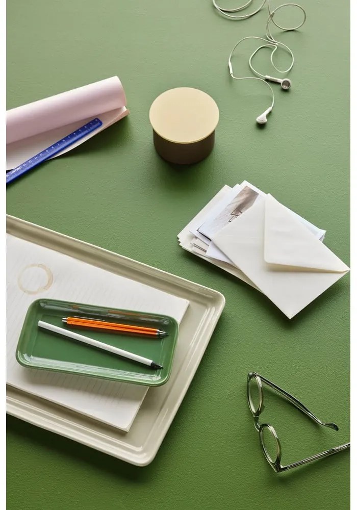 Tăvi decorative 2 buc. din ceramică 26x35 cm Amare – Hübsch