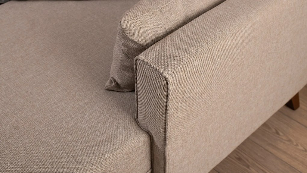 Canapea extensibilă de colț Bella Corner Sofa Right 2 - Cream
