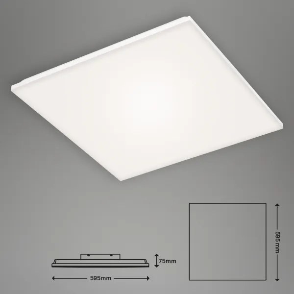 Panou LED dimabil Briloner 7378216 LED/38W/230V 3000-6500K + telecomandă