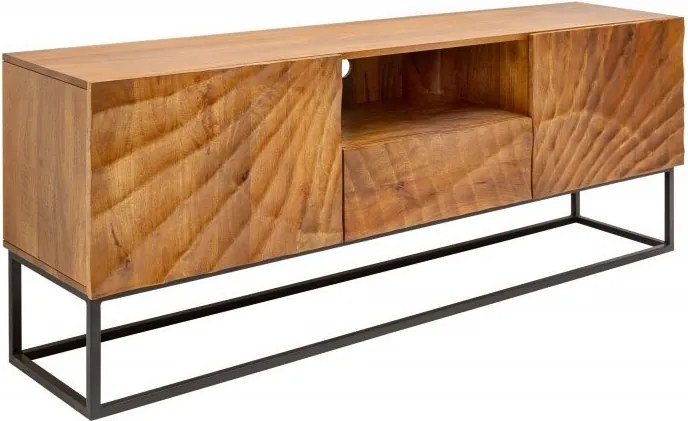 Comoda TV din lemn Scorpion 160cm Mango maro