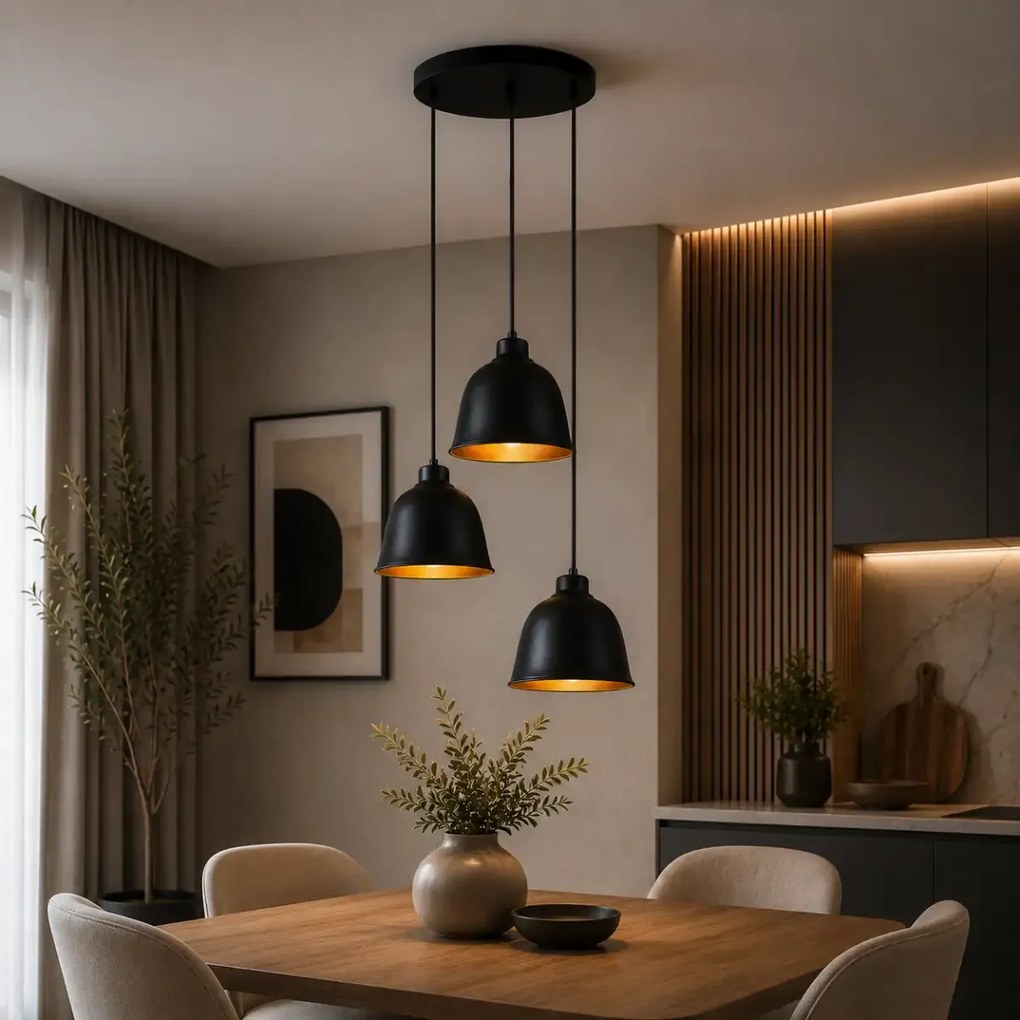 Pendul negru-auriu homs ro11385