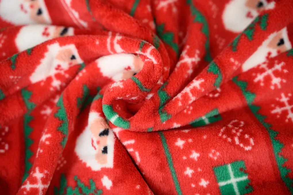Salopeta copii CHRISTMAS ONESIE rosu - diverse marimi Marime: 122 - 128