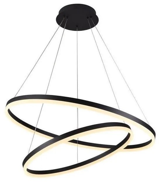 Lustră LED dimabilă pe cablu LED/100W/230V 3000-6500K + telecomandă