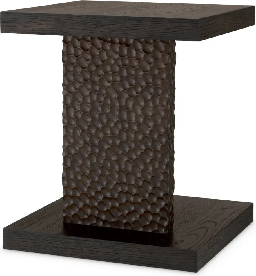 Masuta auxiliara design LUX Bravon, Ebony oak veneer