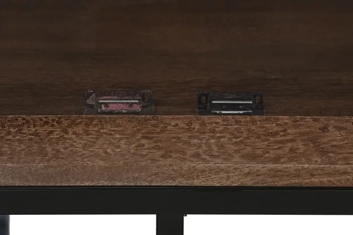 Dulap, maro, din lemn reciclat, Armoire