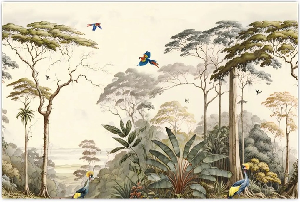 Tablou - Pădurea tropicală amazoniană (90x60 cm)