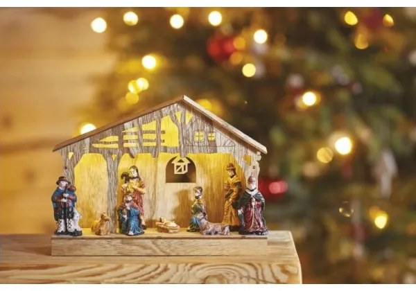 Decorațiune LED de Crăciun 5xLED/3xAA