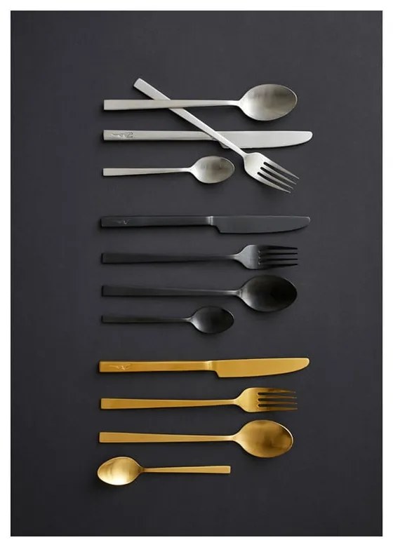 Tacâmuri alămii din oțel 16 buc. Brass – Bitz