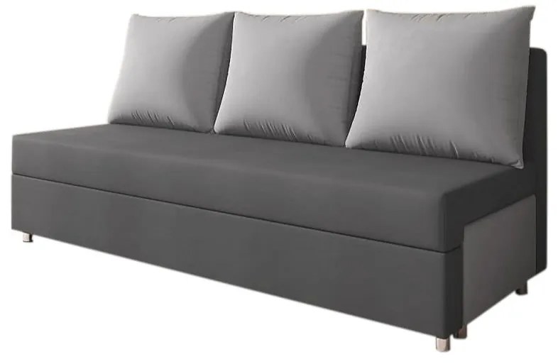 Expedo Canapea tapițată LISA, gri+gri deschis (alova 48/alova 10)