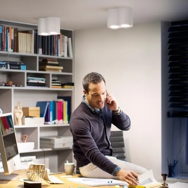 Spot LED dimabil Philips Hue PILLAR 2xGU10/4,2W/230V alb + telecomandă