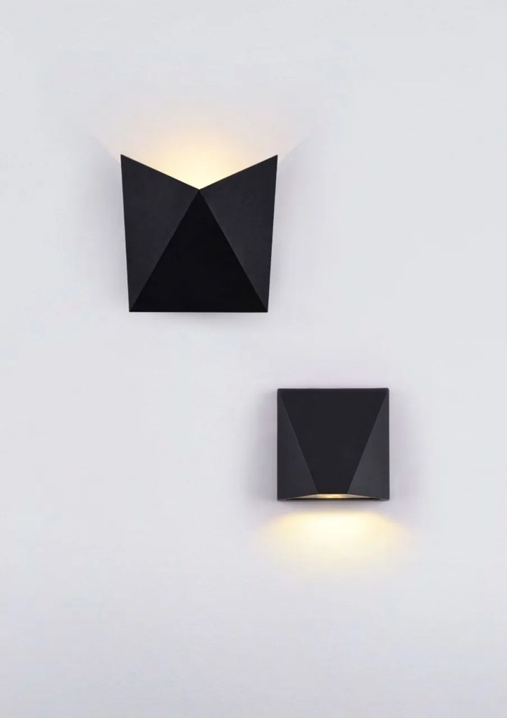 Aplica LED pentru iluminat exterior cu protectie IP54 Beekman negru MYO577WL-L5B