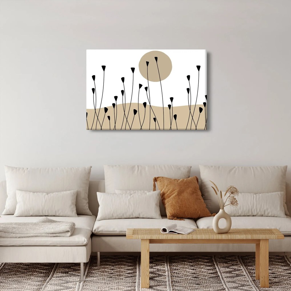 Tablou - Pajiște grafică N⁰2 (90x60 cm)