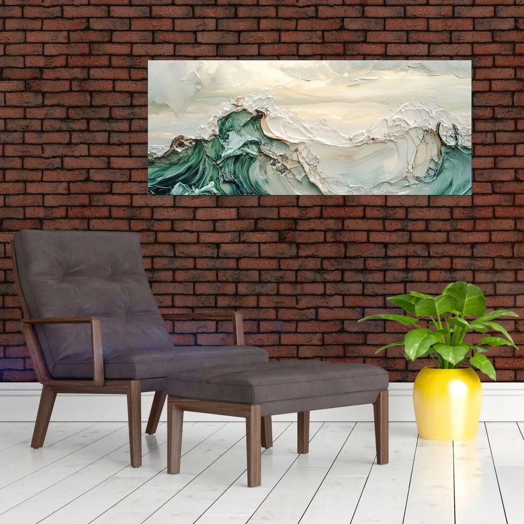 Tablou - Abstracție Marină 3D (120x50 cm)