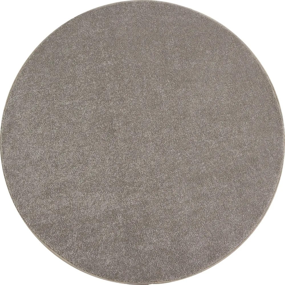 Covor maro deschis rotund ø 200 cm Ata – Ayyildiz Carpets