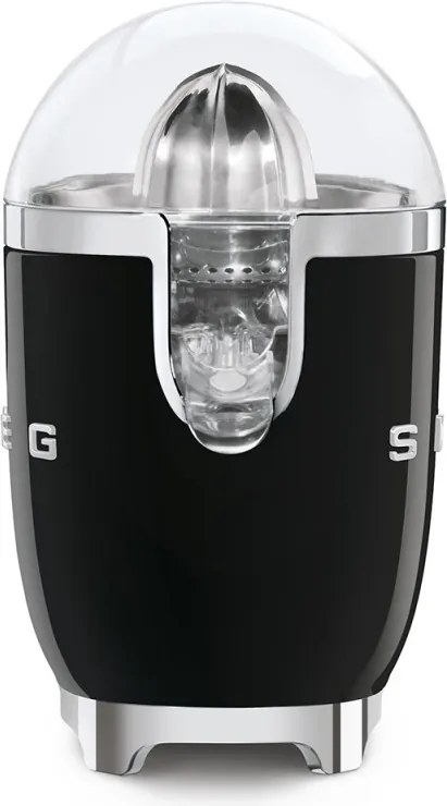 Storcător electric de citrice Smeg CJF11BLEU, 70 W, sistem anti-picurare, bază antiderapantă, negru
