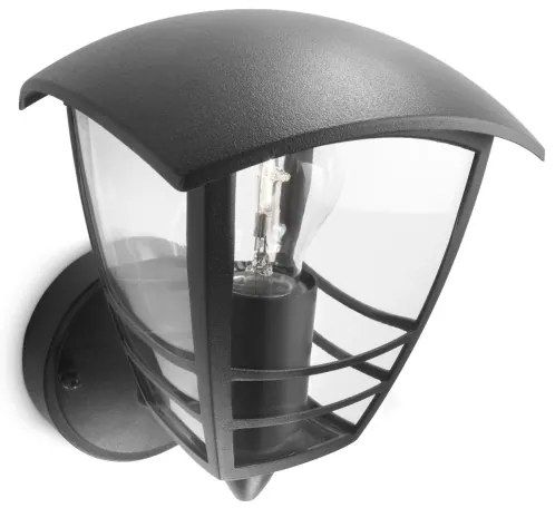 Philips 15380/30/16 - Corp de iluminat perete exterior MYGARDEN CREEK 1xE27/60W/230V