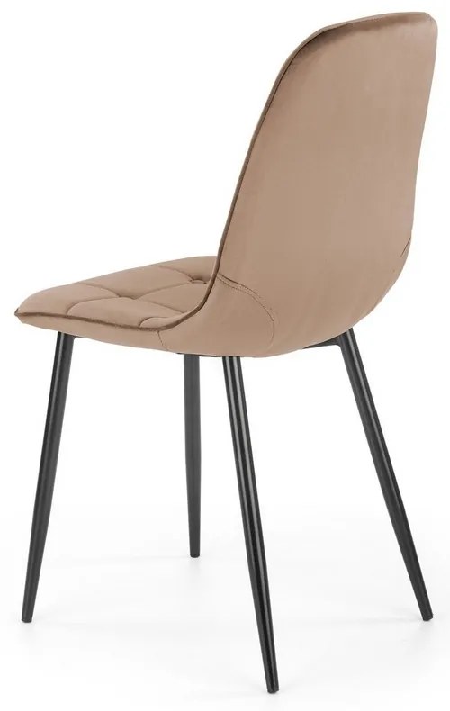 Scaun de bucaterie Lancaster, bej/negru