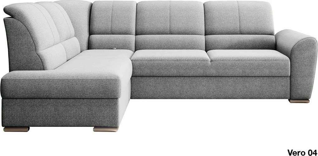Colțar lemn masiv Extensibil Samara 270x186cm Ladă Depozitare Personalizabil - Loco 04, Dreapta