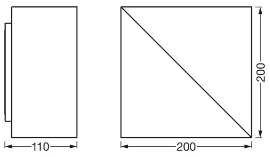 Aplică LED dimabilă SMART+ SWAN LED/23W/230V Wi-Fi Ledvance
