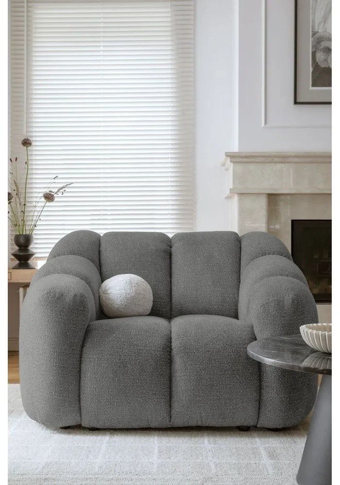 Fotoliu gri Shell – Miuform