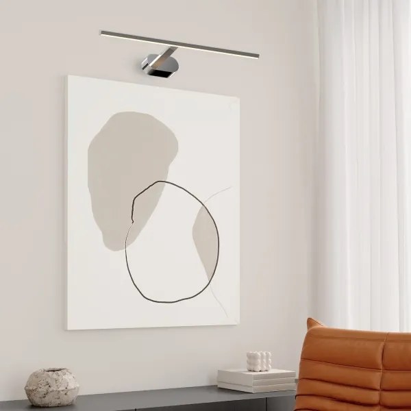 Aplică LED pentru tablouri PRADO LED/11W/230V crom lucios