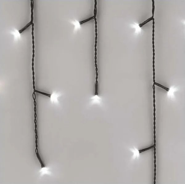 Instalație LED de Crăciun de exterior 200xLED/8 moduri 8,6m IP44 alb rece