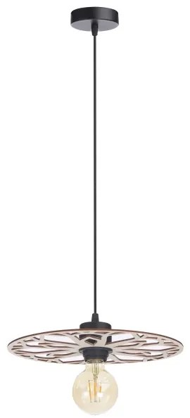 Lustră pe cablu FALCO 1xE27/60W/230V d. 30 cm bej