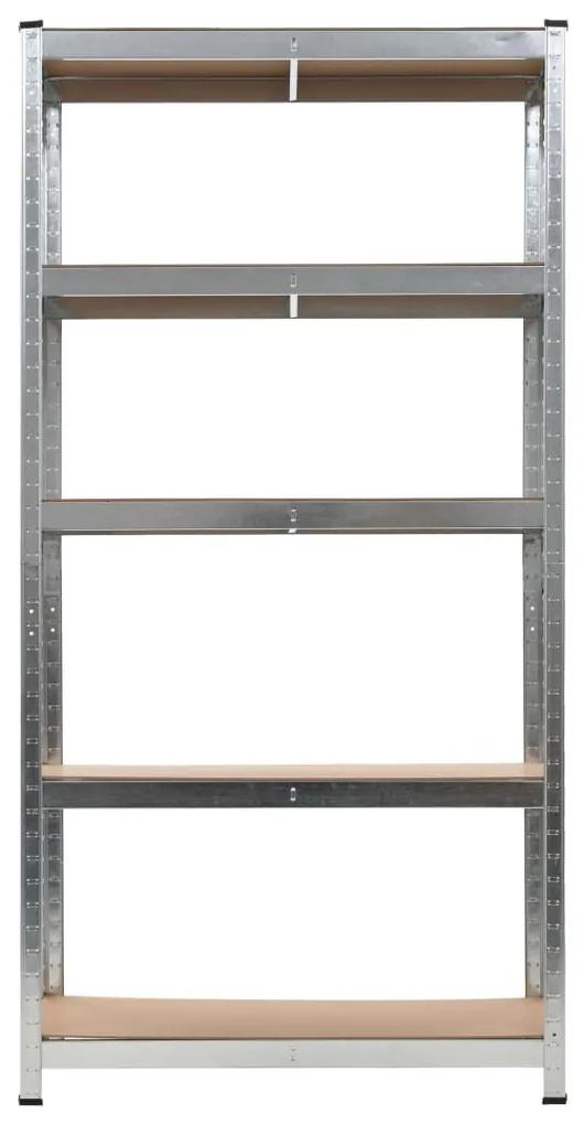 Raft pentru Garaj Argintiu Argintiu, 1, 90 x 40 x 180 cm
