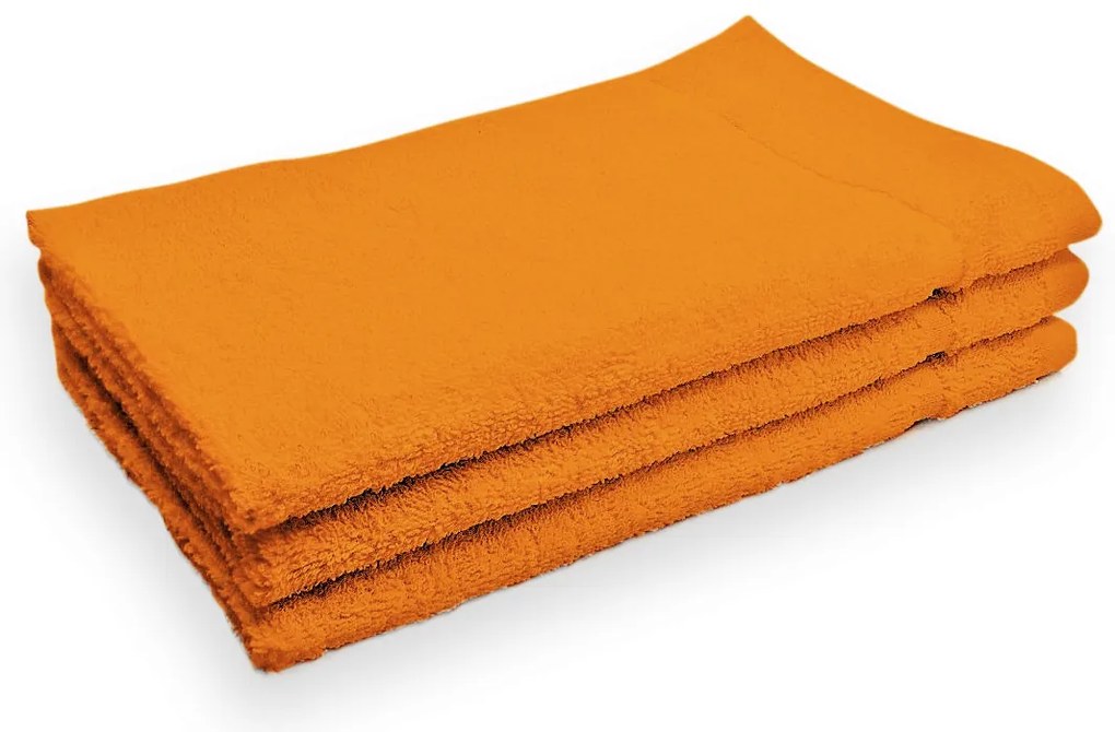 Prosop de maini Classic mic 30x50 cm portocaliu, 100% bumbac