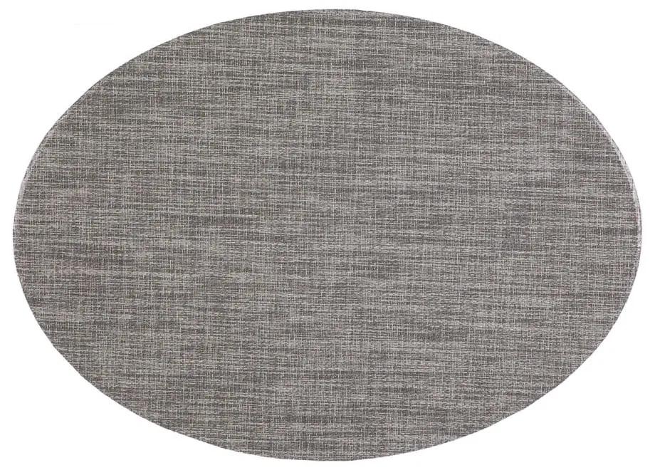 Suport pentru farfurie Tiseco Home Studio Oval, 46 x 33 cm, gri