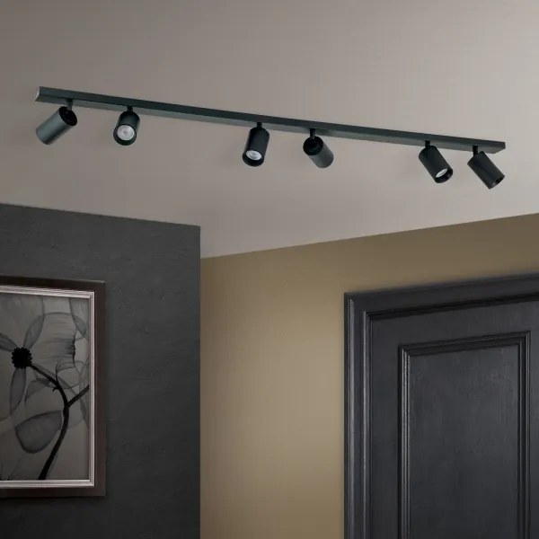 Orion - Corp de iluminat cu spoturi SEAN 6xGU10/13W/230V, negru