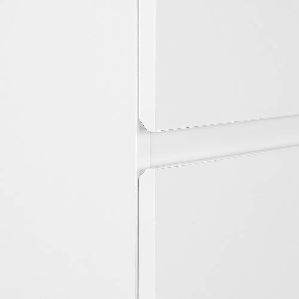 Dulap lateral Vario Forte 35 alb-alb