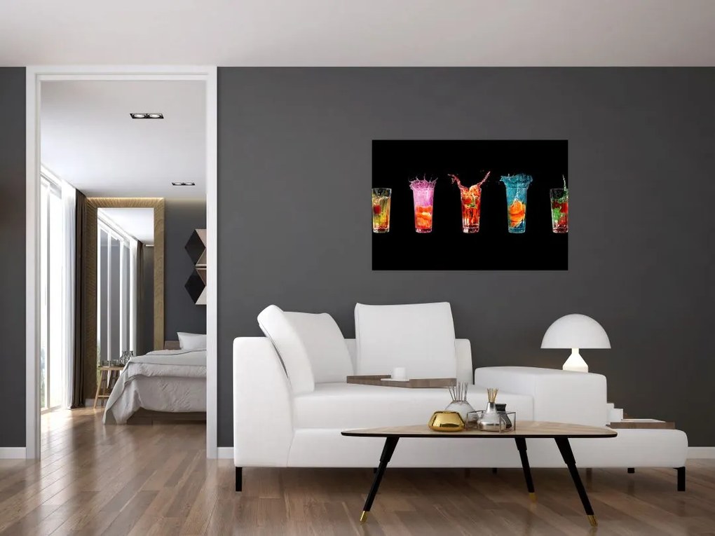 Tablou cu băuturi (90x60 cm)