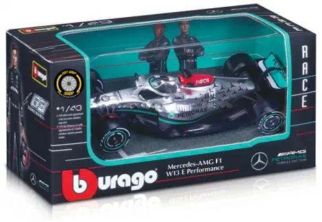 Macheta masinuta Bburago F1 Mercedes AMG F1W13 e Performance PETRONAS, 18-38165-38065