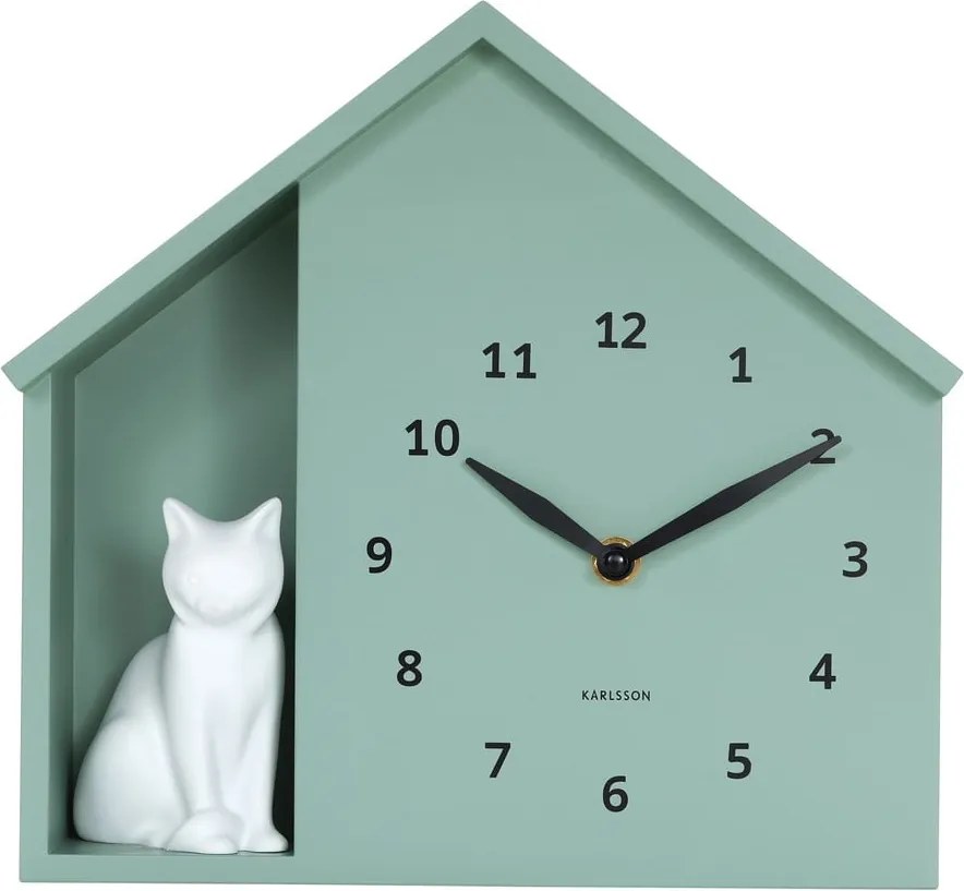 Ceas de perete Sitting Cat – Karlsson
