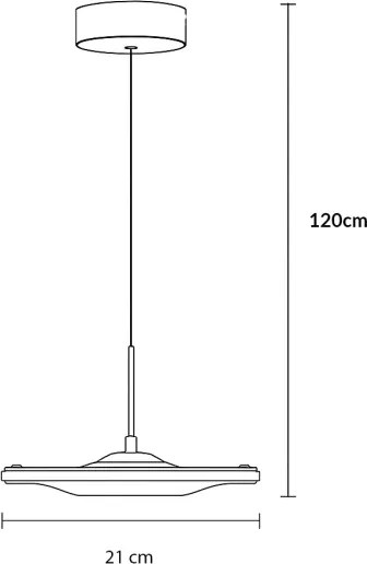 Brilagi VERANO - Lustră LED suspendată pe cablu LED/15W/230V