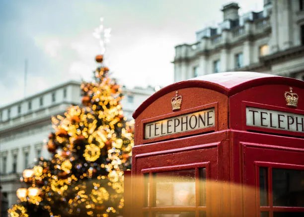 Fotografie An Illuminated Christmas Tree and Red, Tim Grist Photography